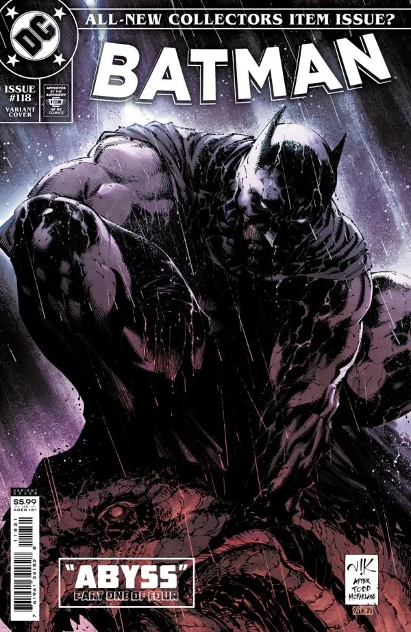 Batman #118 — Cover E Viktor Bogdanovic Variant, cover by Viktor Bogdanovic