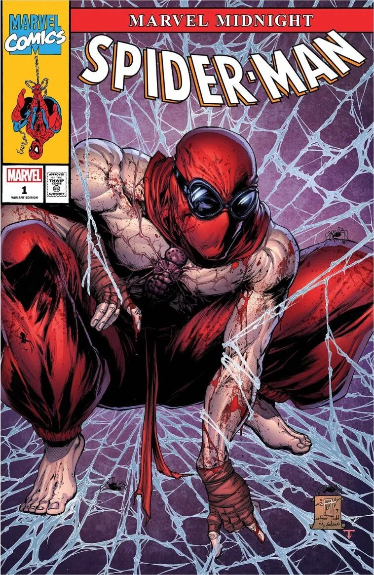 Midnight Spider-Man #1 — Jonathan Uribe NYCC homage exclusive, cover by Jonathan Uribe