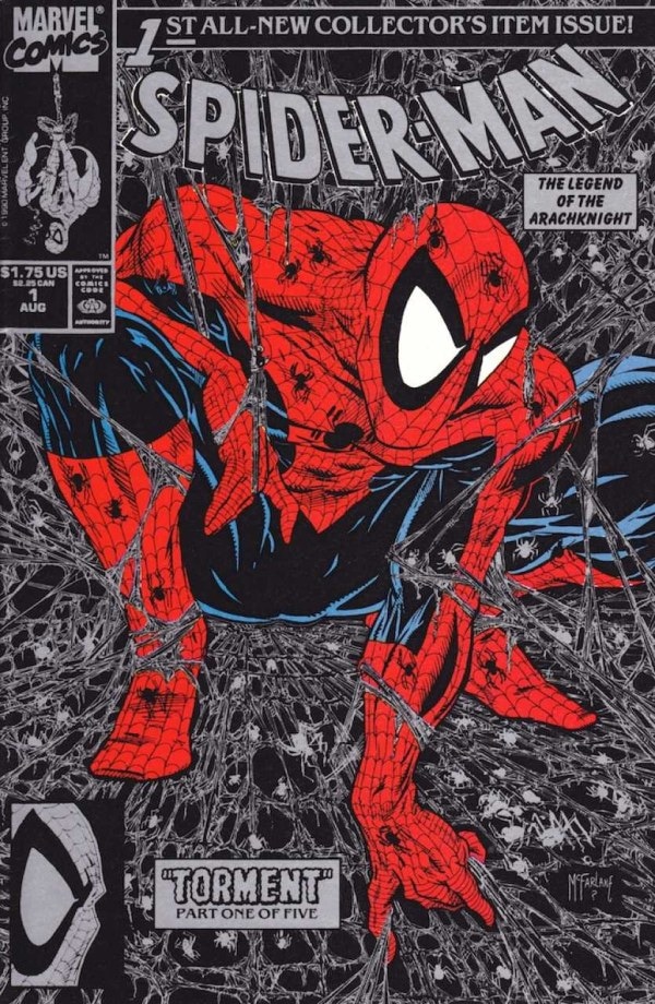 Spider-Man #1 silver edition