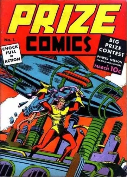 Prize Comics 1 — Regular cover