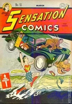 Sensation Comics 51 — Regular cover