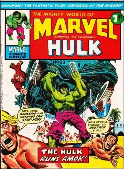 The Mighty World of Marvel 83 — Regular cover