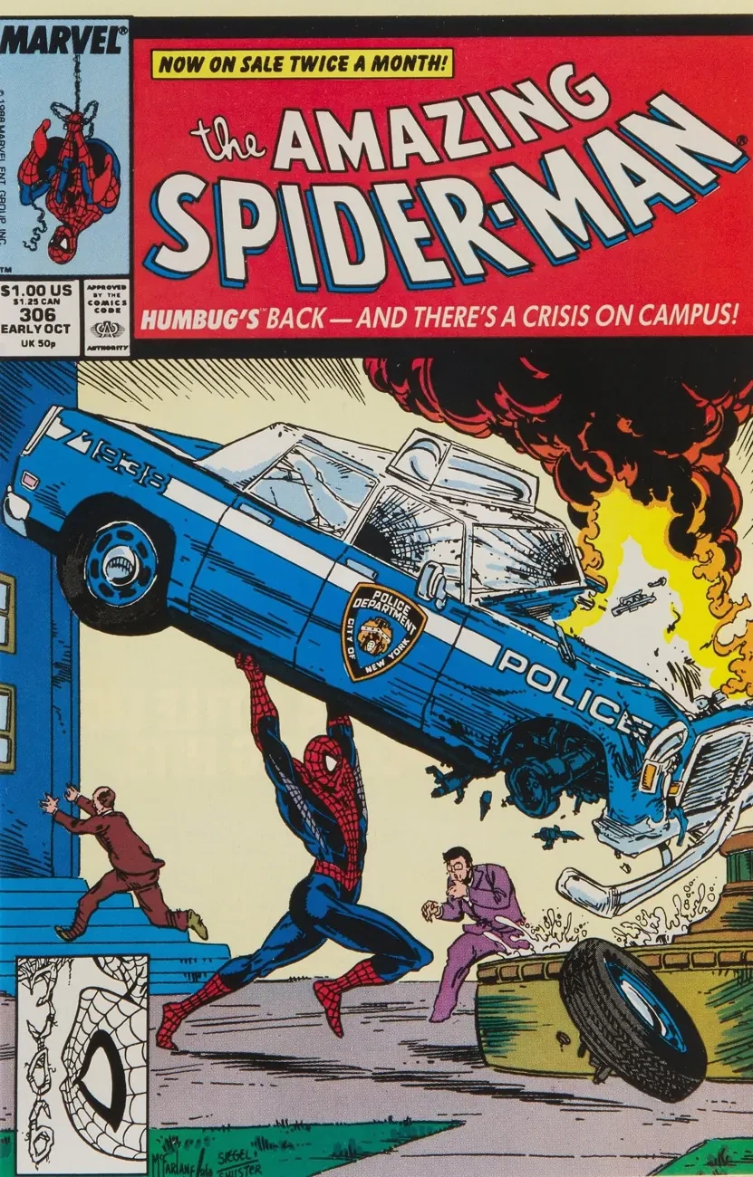 The Amazing Spider-Man 306 — + Newsstand Edition