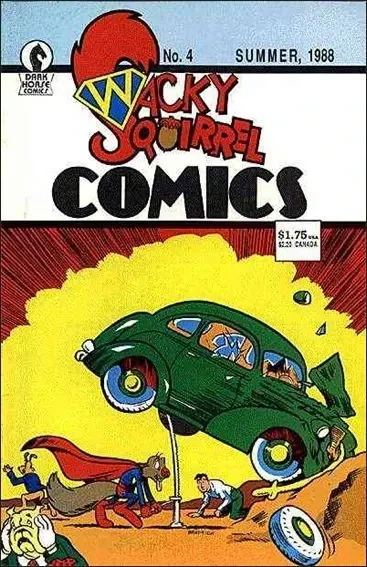Wacky Squirrel 4 — Regular cover
