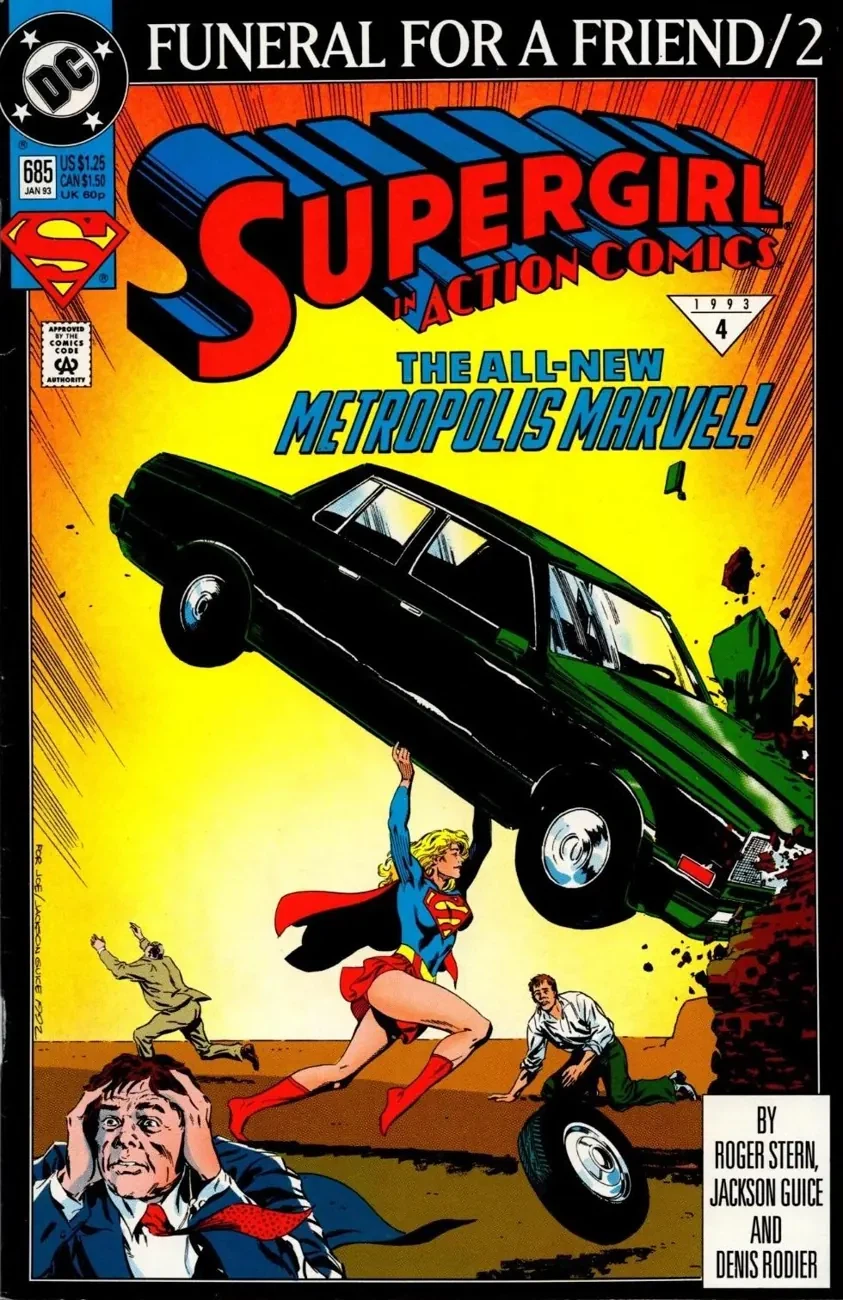 Action Comics 685 — +2nd/3rd Printing, Newsstand