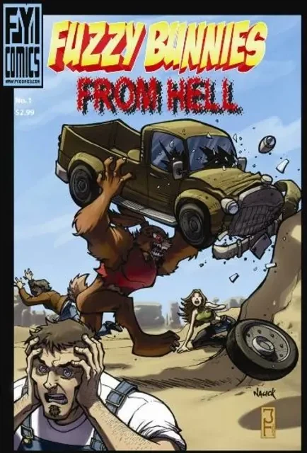 Fuzzy Bunnies from Hell 1 — Regular cover
