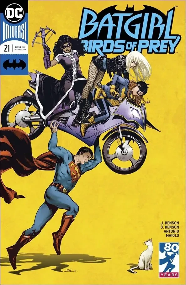 Batgirl and the Birds of Prey 21 — Cover B Kamome Shirahama Superman 80th Anniversary Variant