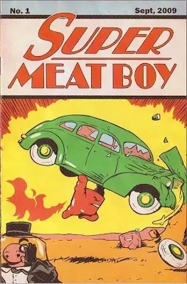 Super Meat Boy 1 — Promotional press comic