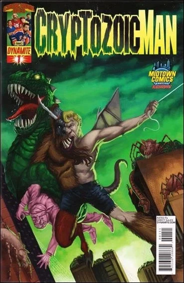 Cryptozoic Man #1, an Amazing Fantasy #15 homage cover by Not definitively confirmed for the specific AF#15-homage variant