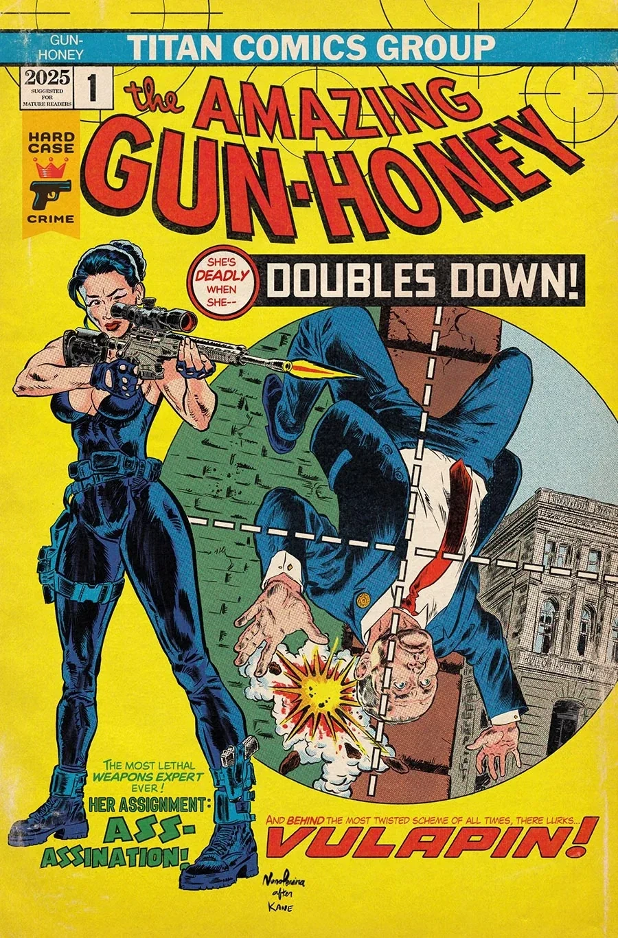 Gun Honey: Doubles Down #2 — Cover G homage