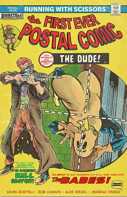 POSTAL: Monday #1 — Cover G — Kickstarter Punisher homage