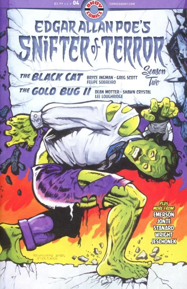 Edgar Allan Poe's Snifter of Terror Season 2 #4 — Standard cover
