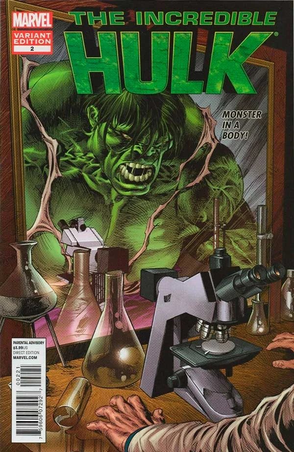 The Incredible Hulk #2 — 1:50 Mike Deodato Jr. 50th Anniversary Homage Variant