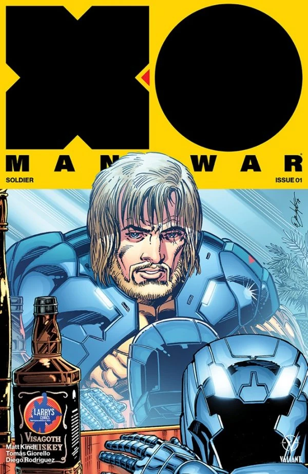 X-O Manowar #1 — Larry's Comics Exclusive Variant