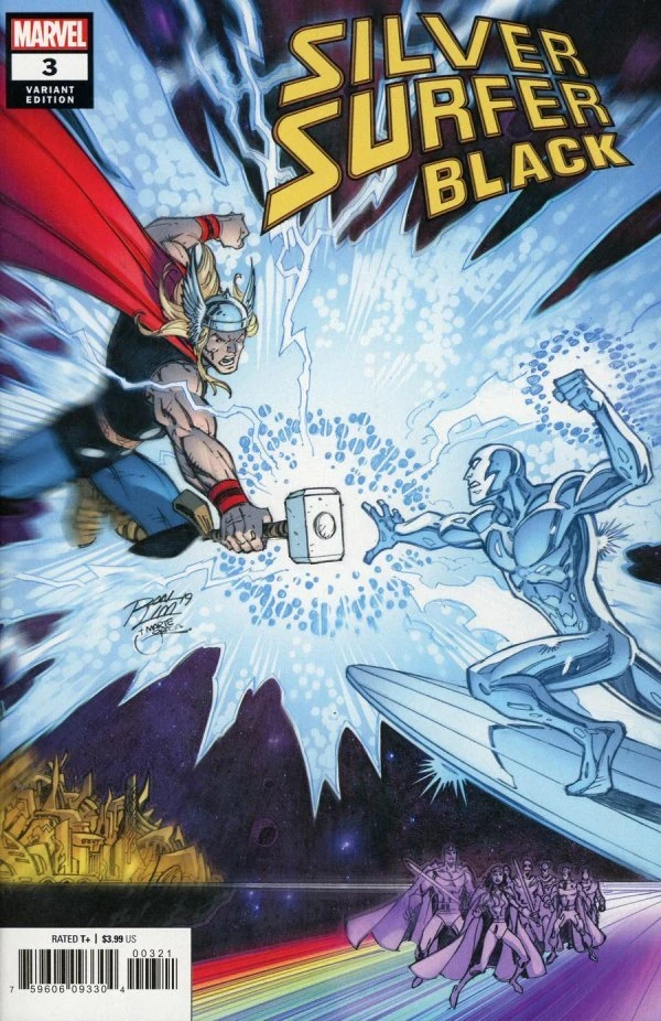 Silver Surfer: Black #3 — Ron Lim Variant