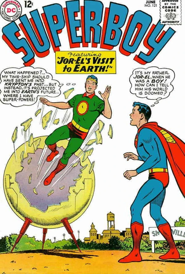 Superboy #121 — Standard cover