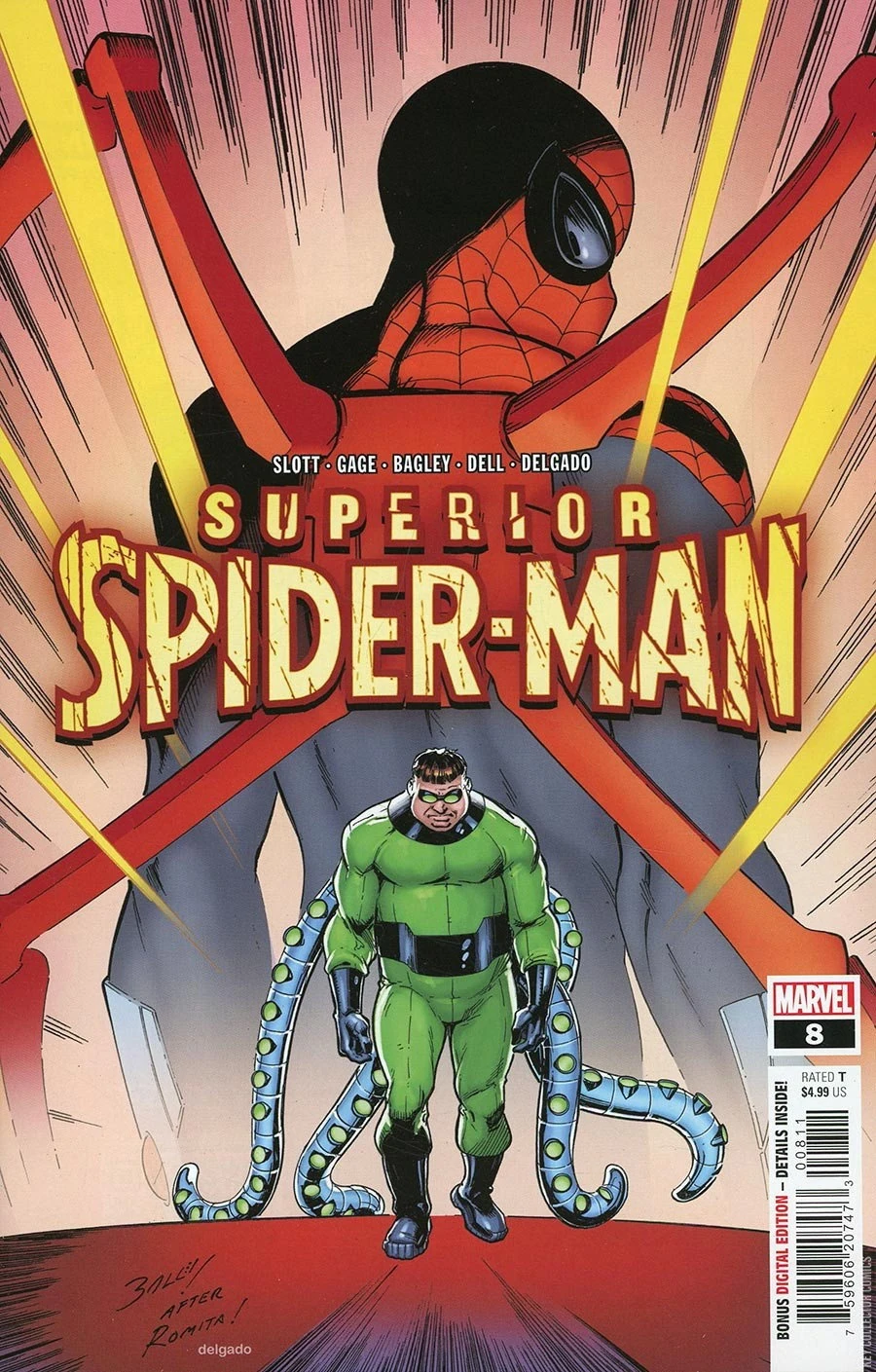 Superior Spider-Man #8 — regular cover (Cover A)