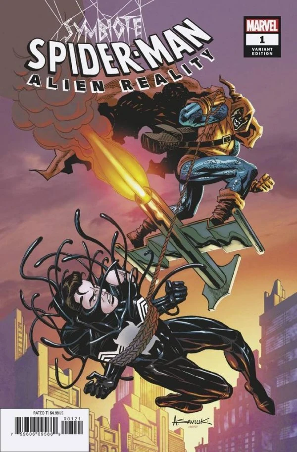 Symbiote Spider-Man: Alien Reality #1 — 1:25 Alex Saviuk Variant