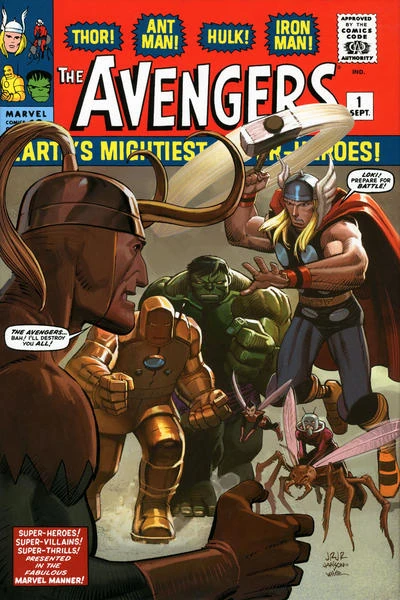 The Avengers Omnibus #Vol. 1 HC — Standard edition (John Romita Jr. cover)