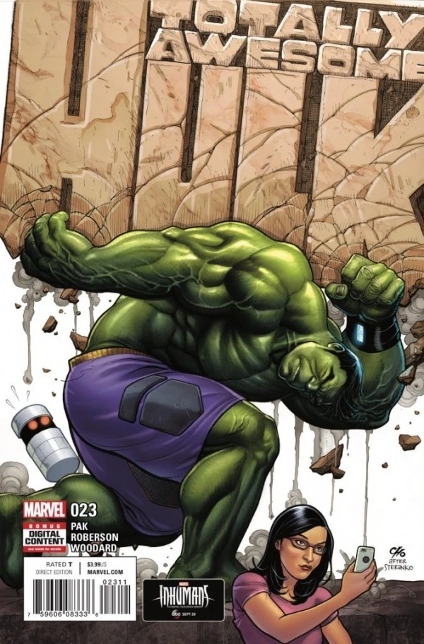 The Totally Awesome Hulk #23 — Standard cover