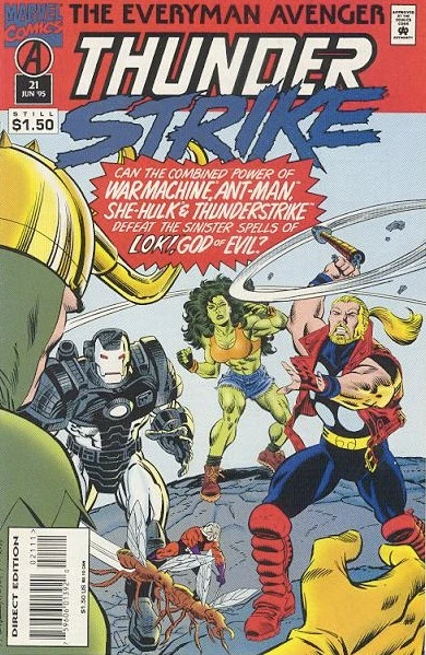 Thunderstrike #21 — Standard cover