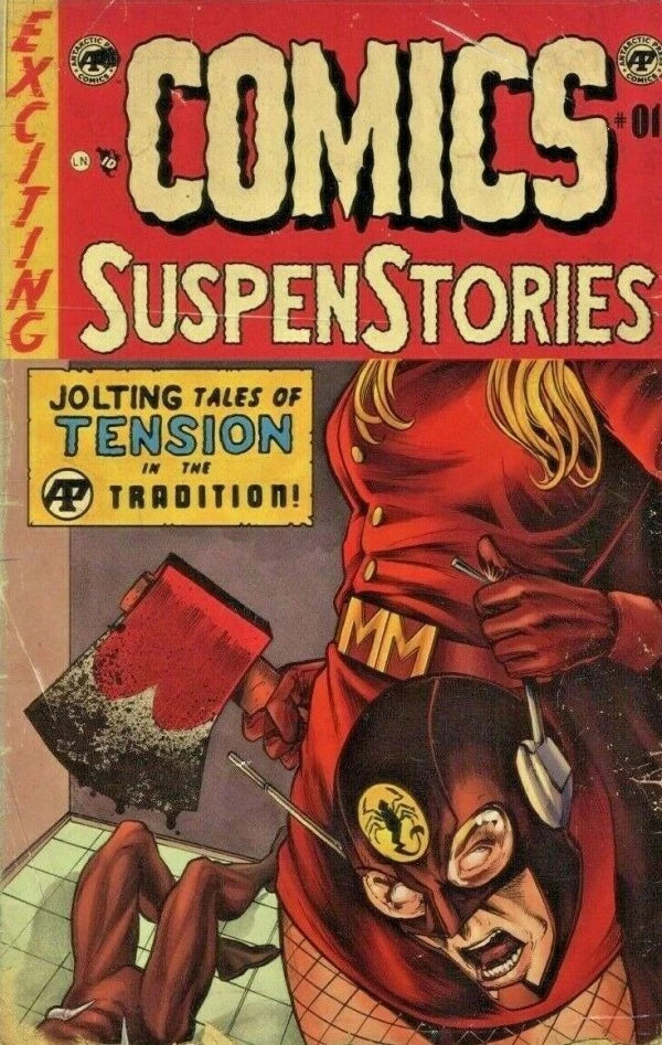 Exciting Comics #1 — Mike Rooth Golden Age Homage Variant