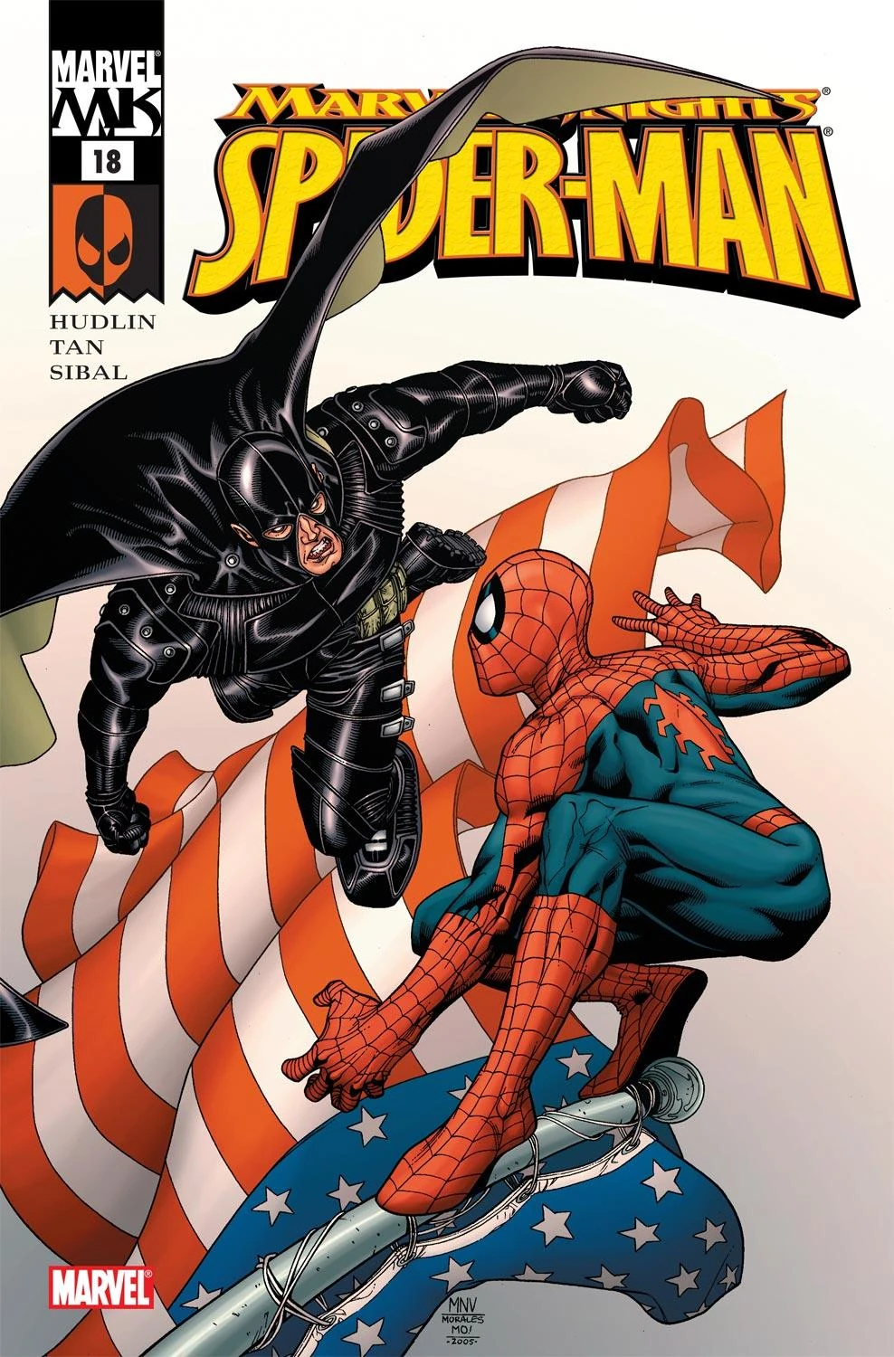 Marvel Knights Spider-Man #18 — Standard cover