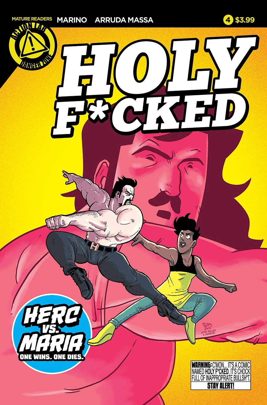 Holy F*cked #4 — Standard cover
