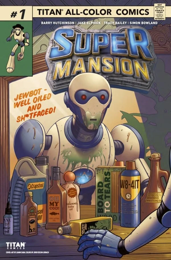 Supermansion #1 — Standard cover