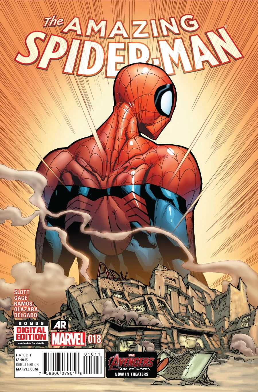 The Amazing Spider-Man #18 — regular cover