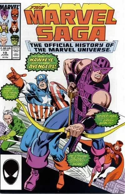 The Marvel Saga #19 — Standard cover