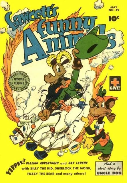 Fawcett's Funny Animals #49 — Standard cover
