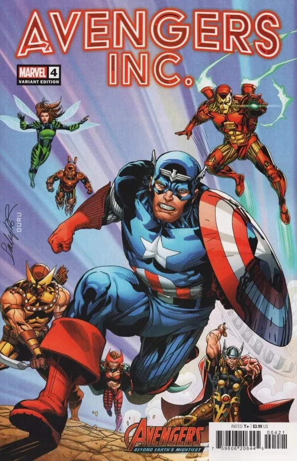 Avengers Inc. #4 — Salvador Larroca Avengers 60th Anniversary Variant