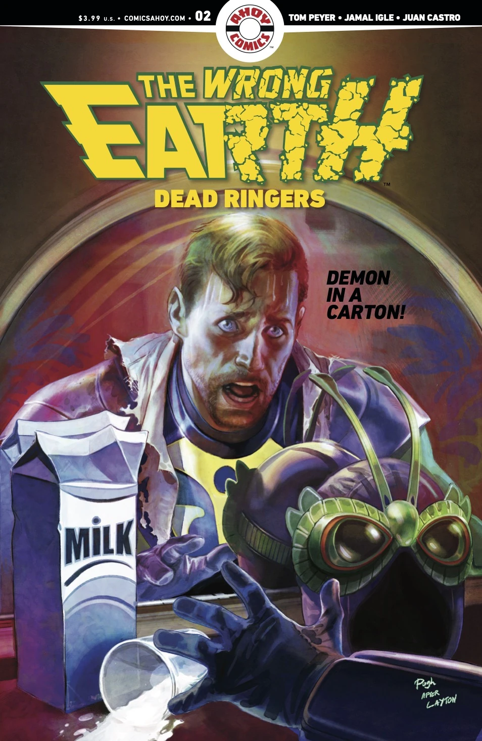 The Wrong Earth: Dead Ringers #2 — Cover B 1:3 Steve Pugh Iron Man Homage Variant