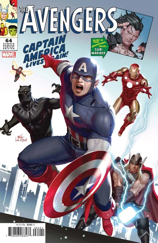 The Avengers #64 — InHyuk Lee Classic Homage Variant