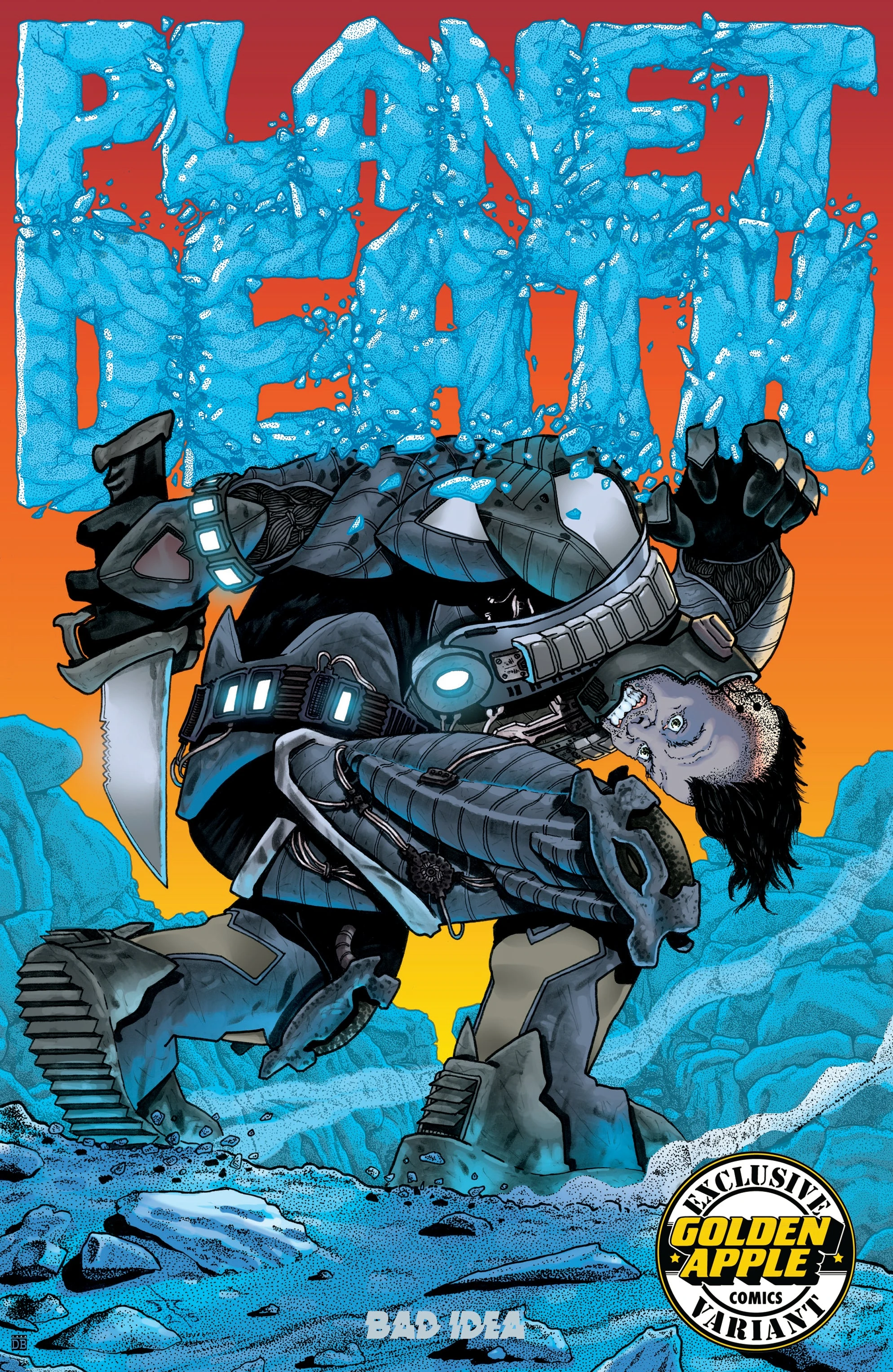 Planet Death #1 — Golden Apple Comics Hulk Annual #1 homage