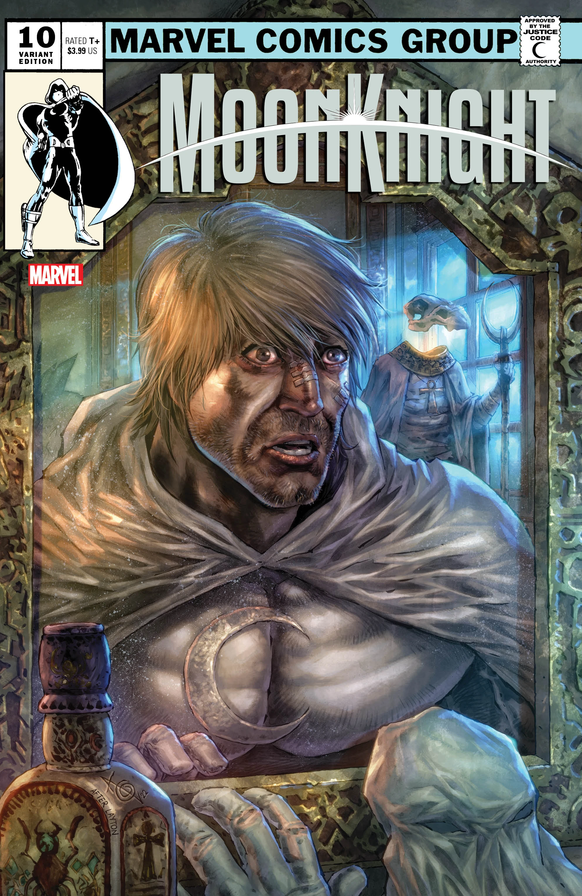 Moon Knight #10 — Frankie's Comics / Golden Apple Comics Alan Quah Variant / Frankie's Comics / Golden Apple Comics Alan Quah Virgin Variant