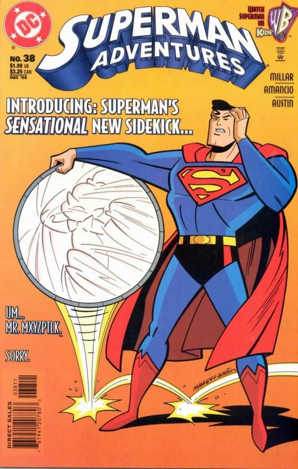 Superman Adventures #38 — Standard cover