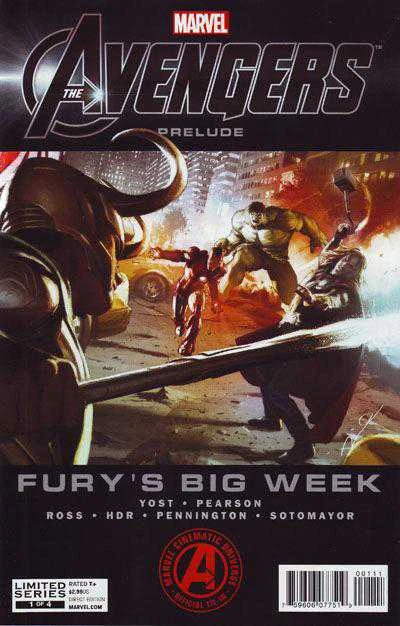 Marvel's The Avengers Prelude: Fury's Big Week #1 — Standard cover