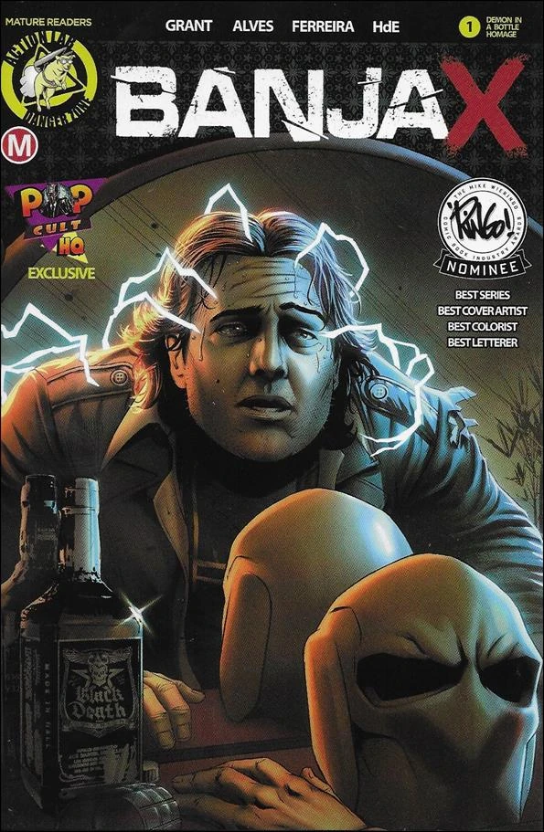 Banjax #1 — PopCultHQ Cover