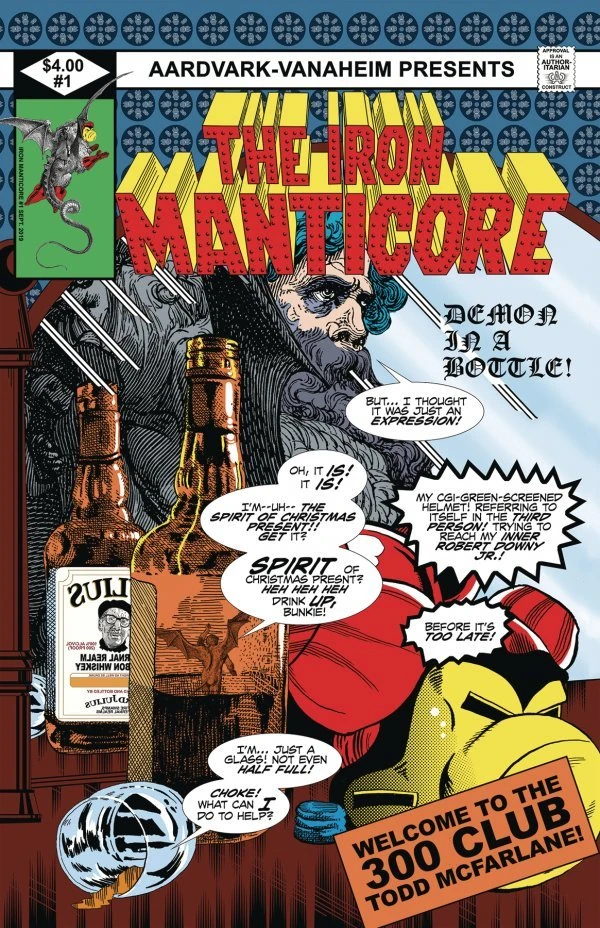 The Iron Manticore #1 — Standard cover