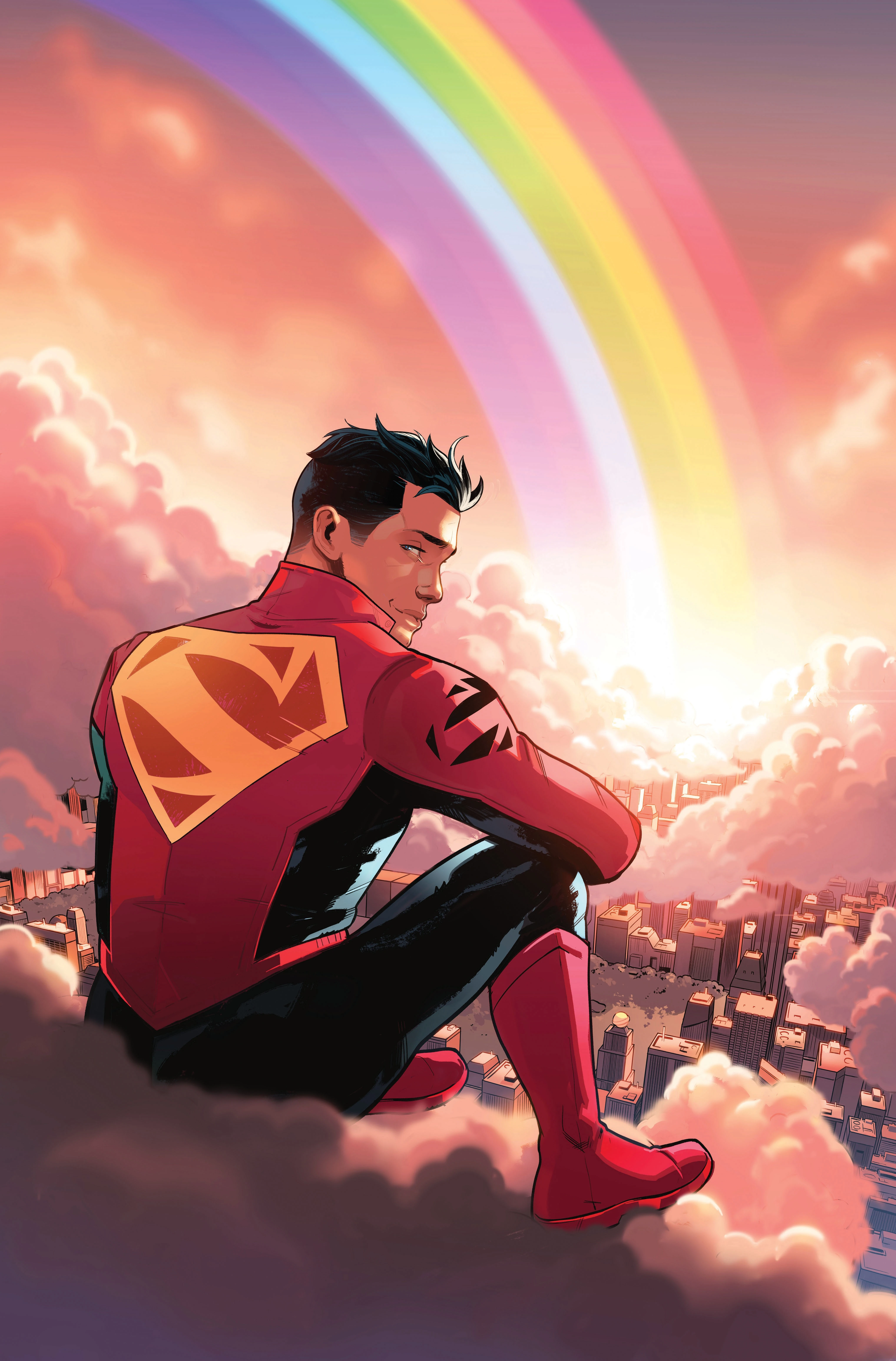 Adventures of Superman: Jon Kent #4 — Stephen Byrne DC Pride cardstock variant (open-to-order)