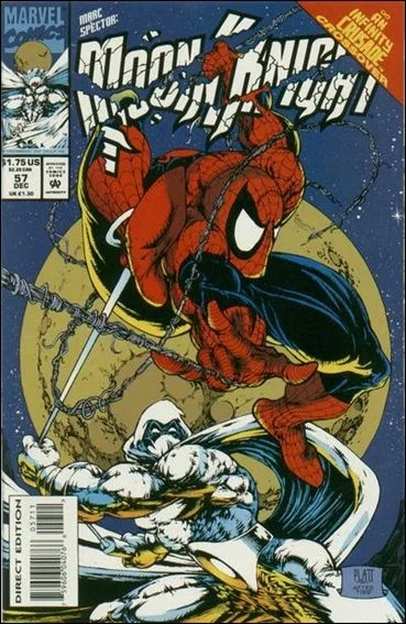 Marc Spector: Moon Knight #57 Stephen Platt Amazing Spider-Man #300 homage cover