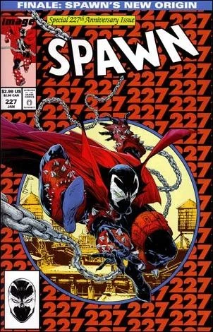 Spawn #227 Todd McFarlane Amazing Spider-Man #300 homage cover