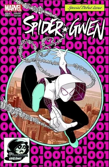 Spider-Gwen #1 Jamie McKelvie Amazing Spider-Man #300 homage cover