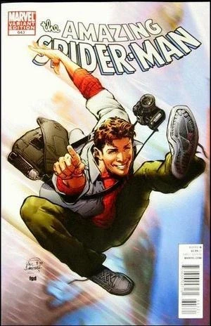 The Amazing Spider-Man #643 Phil Jimenez Amazing Spider-Man #300 homage cover