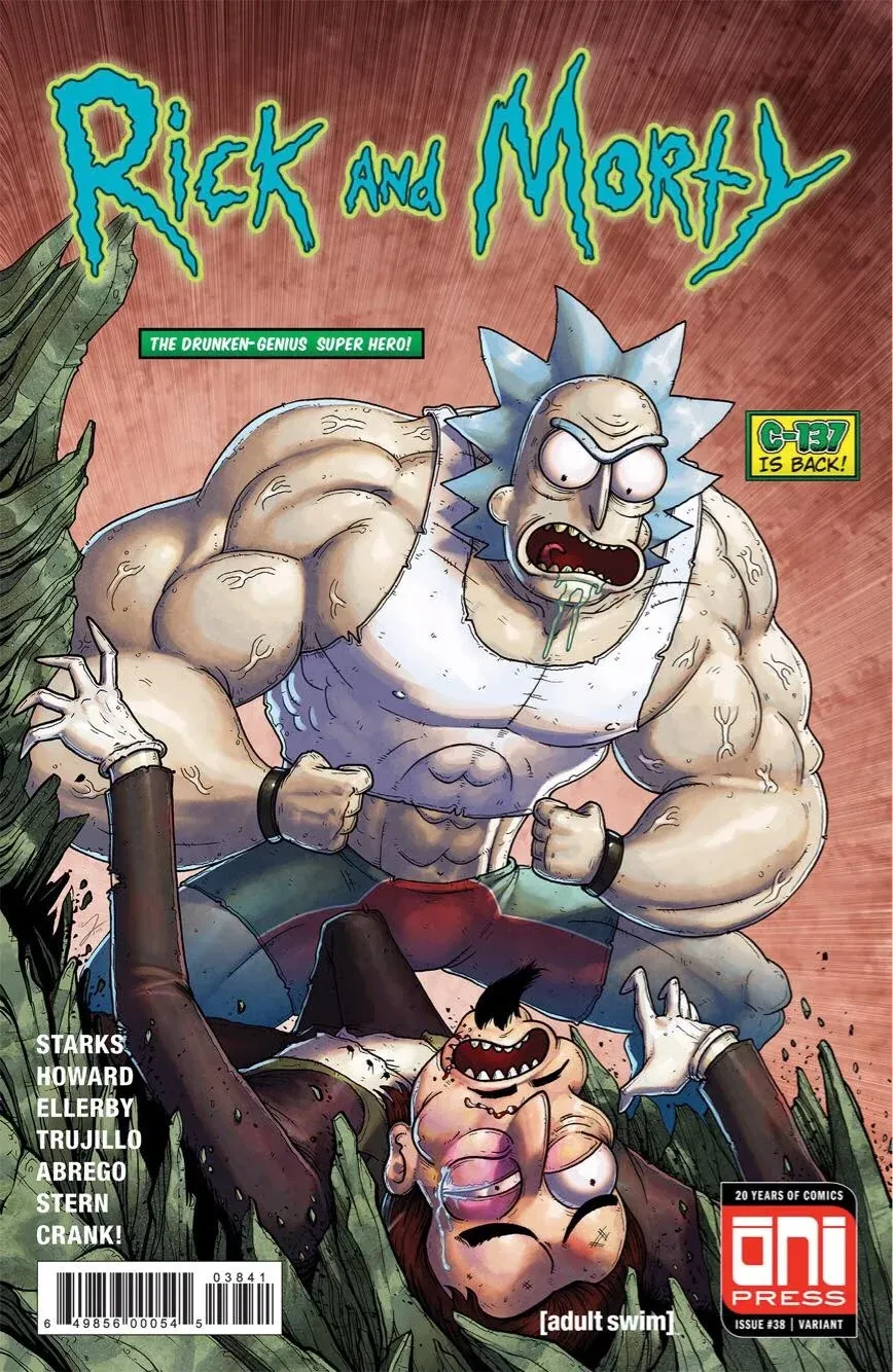 Rick and Morty #38 — Amazing Spider-Man #316 Homage