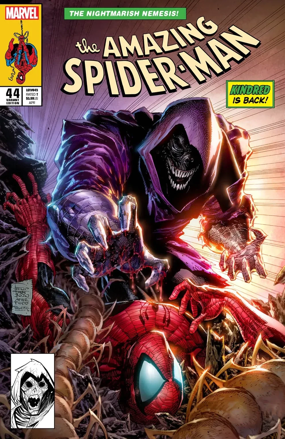 Amazing Spider-Man #44 — ASM #316 homage