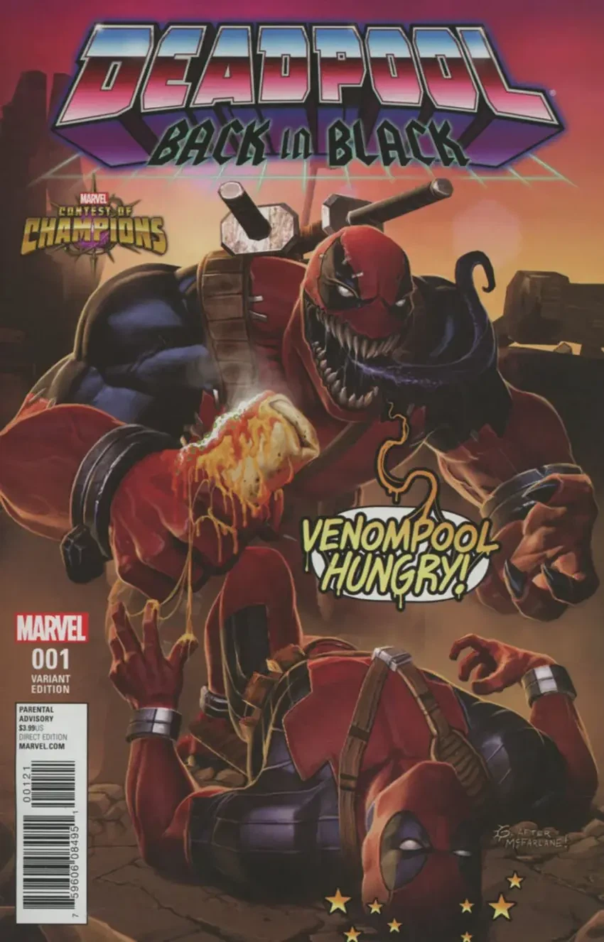 Deadpool: Back in Black #1 — ASM #316 homage
