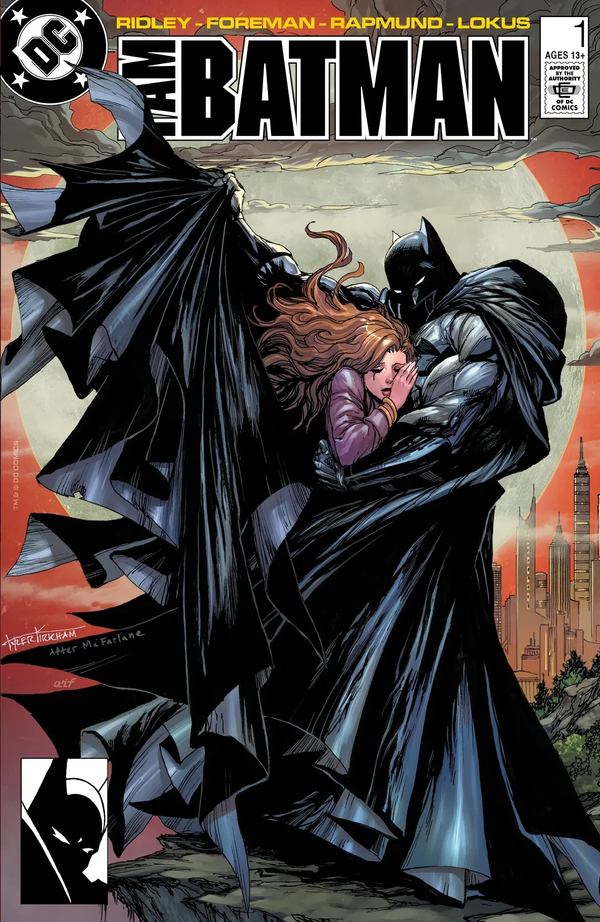I Am Batman 1 Batman 423 homage cover